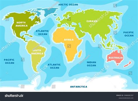 Ultimate Guide to Oceans and Continents Map: Explore the World's Geography Like Never Before