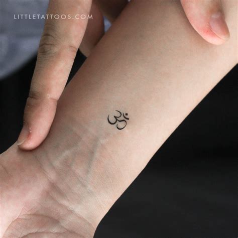 Om Temporary Tattoo Set Of 3