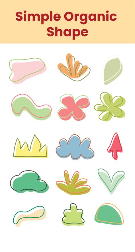 Organic Shapes in Art: Natural Mastery