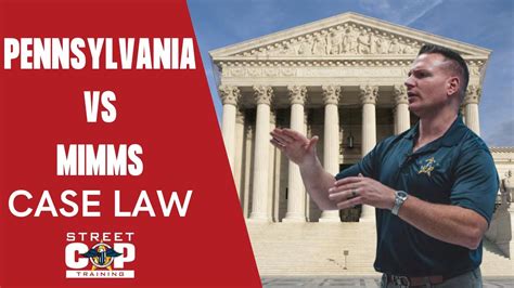 Pennsylvana v Mimms Legal Battle Unveiled
