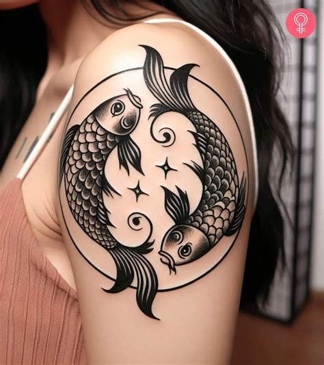 Pisces Koi Tattoos Pisces Koi Tattoos