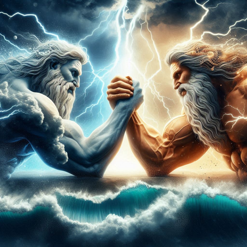 Poseidon Illustration