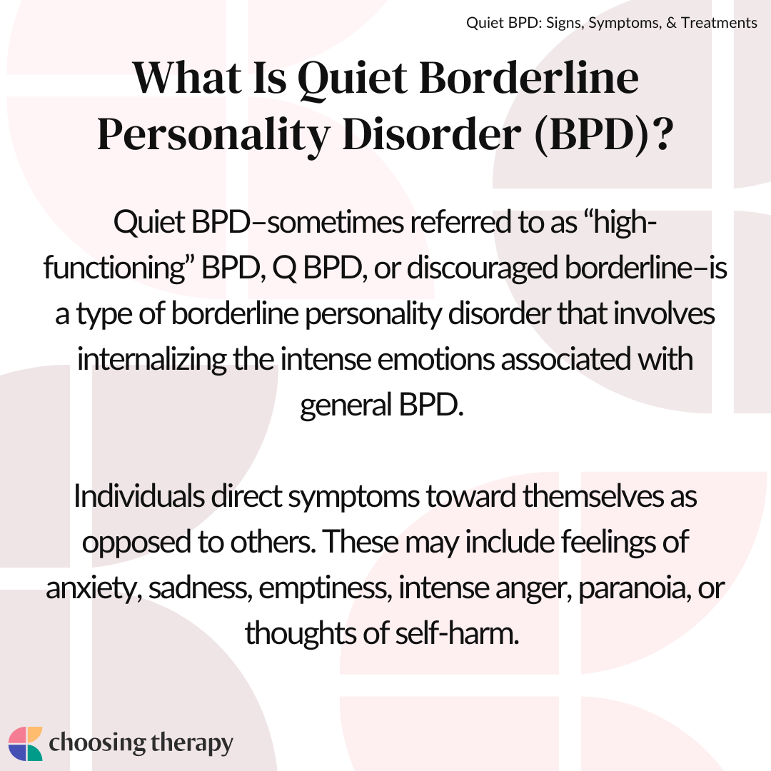 Quiet Bpd Main Symptoms You Might Miss