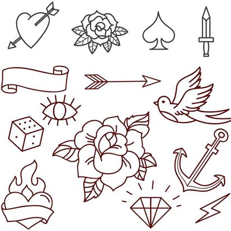 Simple Tattoo Templates Simple Tattoo Templates