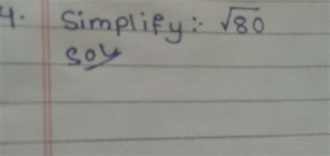 Simplifying Sqrt 80: Easy Steps for Beginners