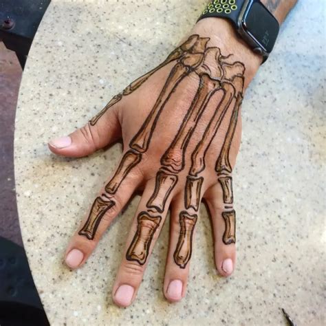 Skeleton Finger Tattoo