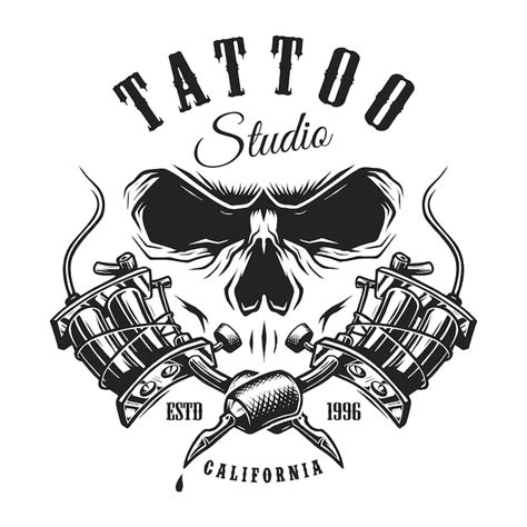 Skull Tattoo Logo Design Vector Free Download Skull Tattoo Logo Design Vector Free Download