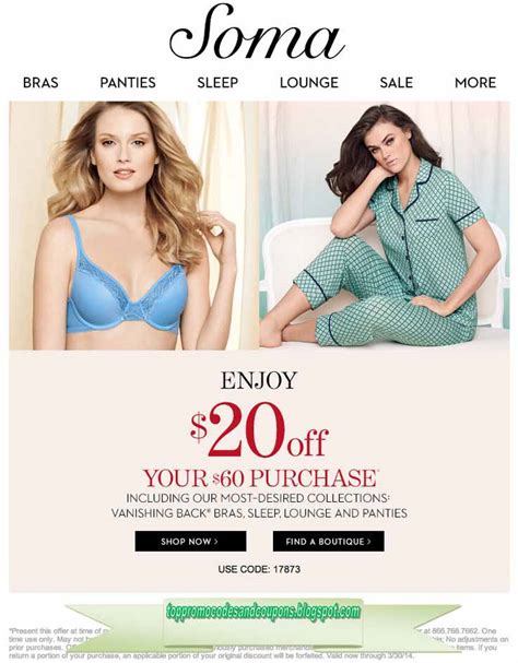 Unlock Exclusive Discounts with Soma Intimates Promo Code Today
