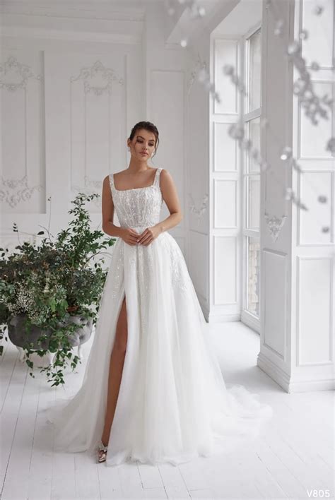 Best Square Neck Corset Wedding Dress Ideas