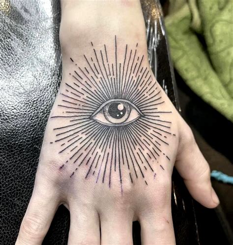 Tattoo Hand With Eye