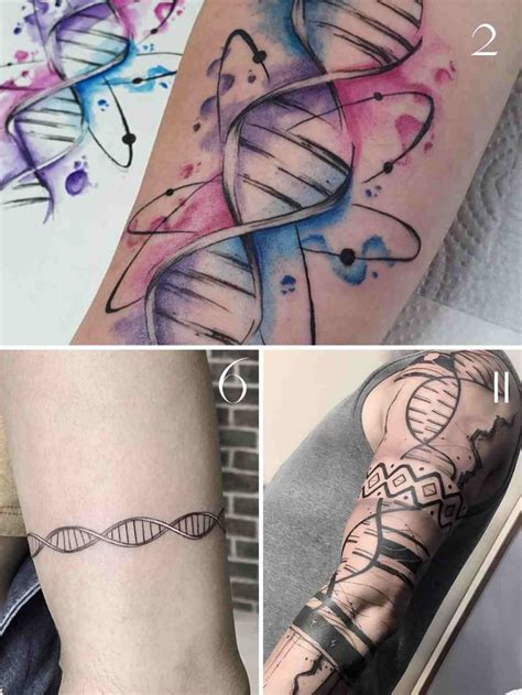 Tattoo Of Dna