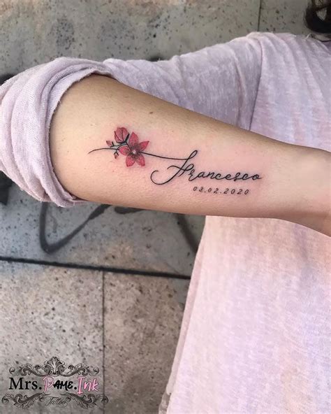 Tattoo Of Mom's Name