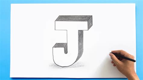 The Letter J Drawing