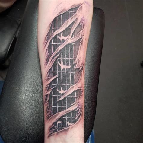 Torn Ripped Skin Tattoo Bronctattooaus Com Torn Ripped Skin Tattoo Bronctattooaus Com