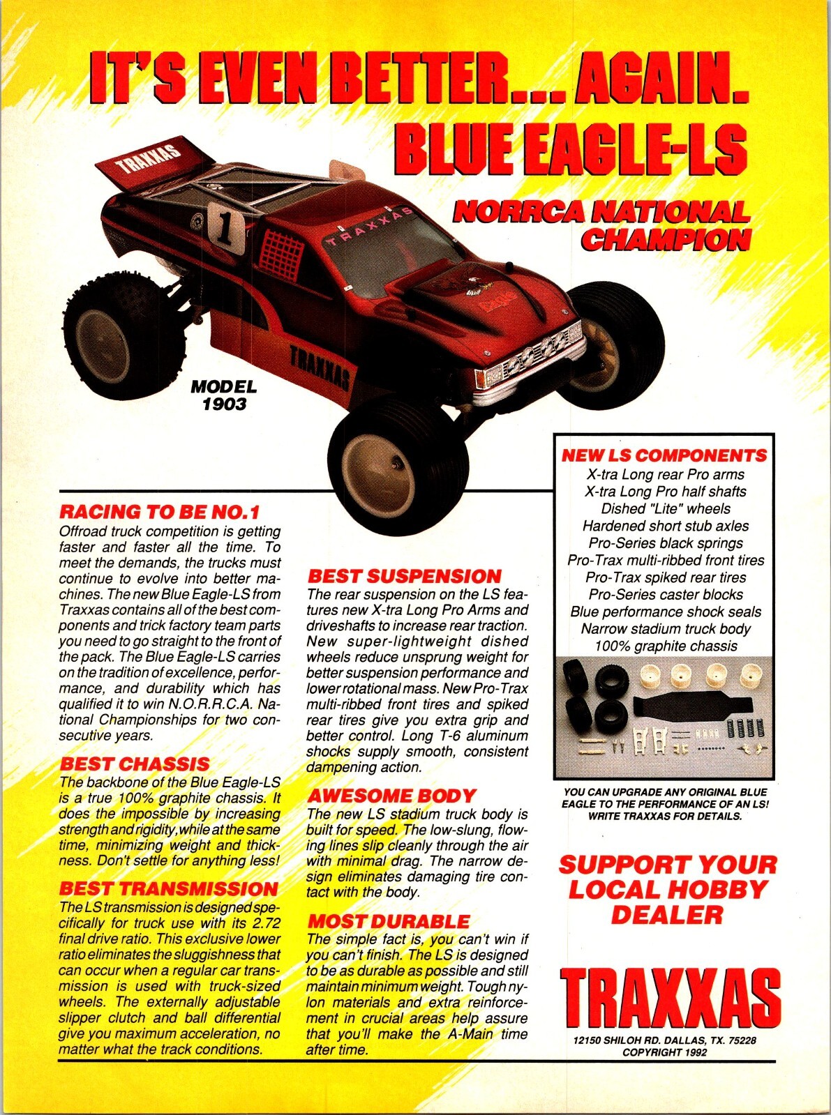 Traxxas Blue Eagle