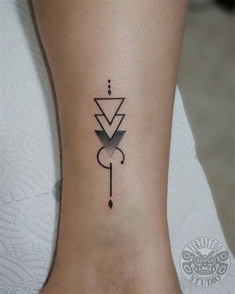 Triangle Design Tattoo