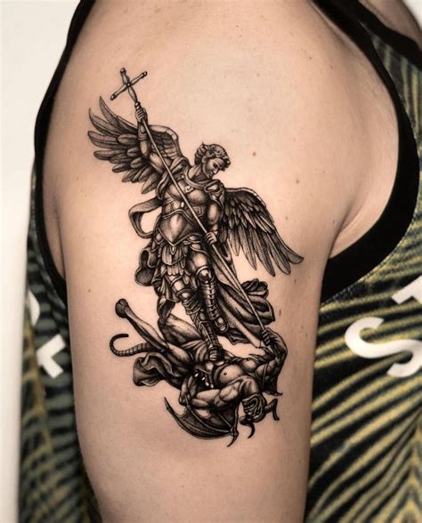 Unique St Michael Tattoo Ideas Tattoobnb
