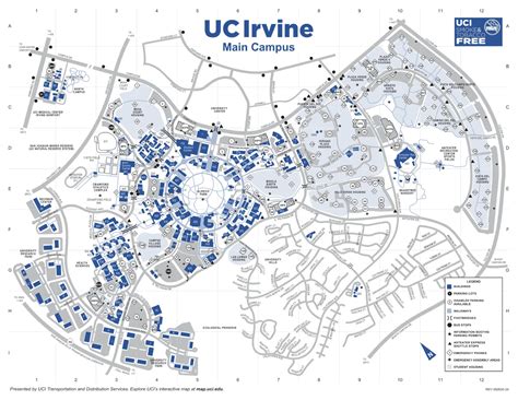 University of Irvine Map: Discover Campus Layout