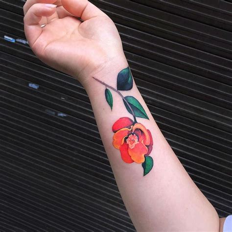 Vibrant And Cute Color Tattoos By Zihee
