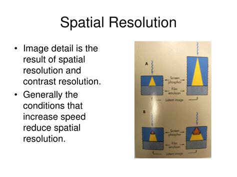 What Affects Spatial Resolution In Radiography