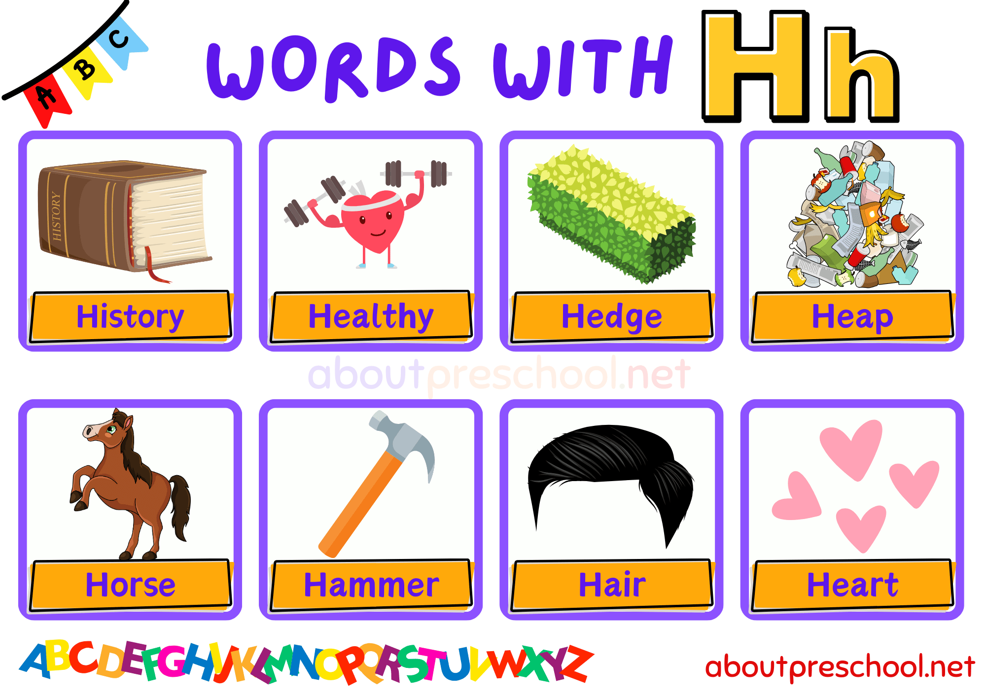 What Words And Terms Begin With A Letter H
