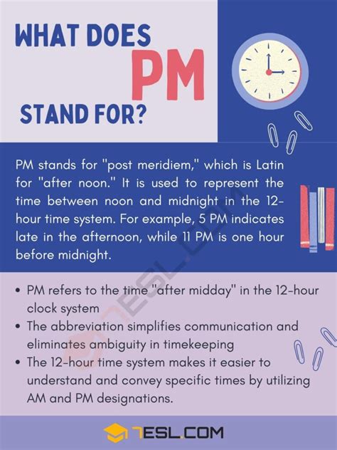 What Does Pm Mean