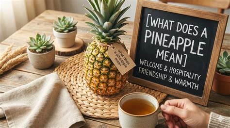 What Does Say Pineapple Mean