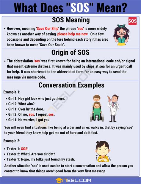 What Does Stand For Sos