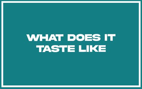 What Does Taste Like Xmas