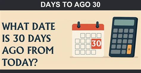 30 Days From Today: A Countdown Reveal!