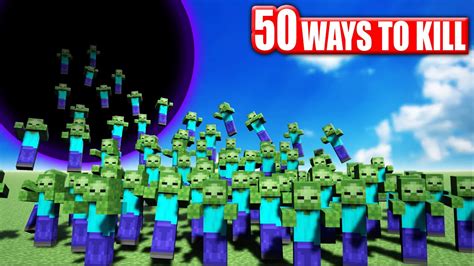 What Kills Zombies In Minecraft
