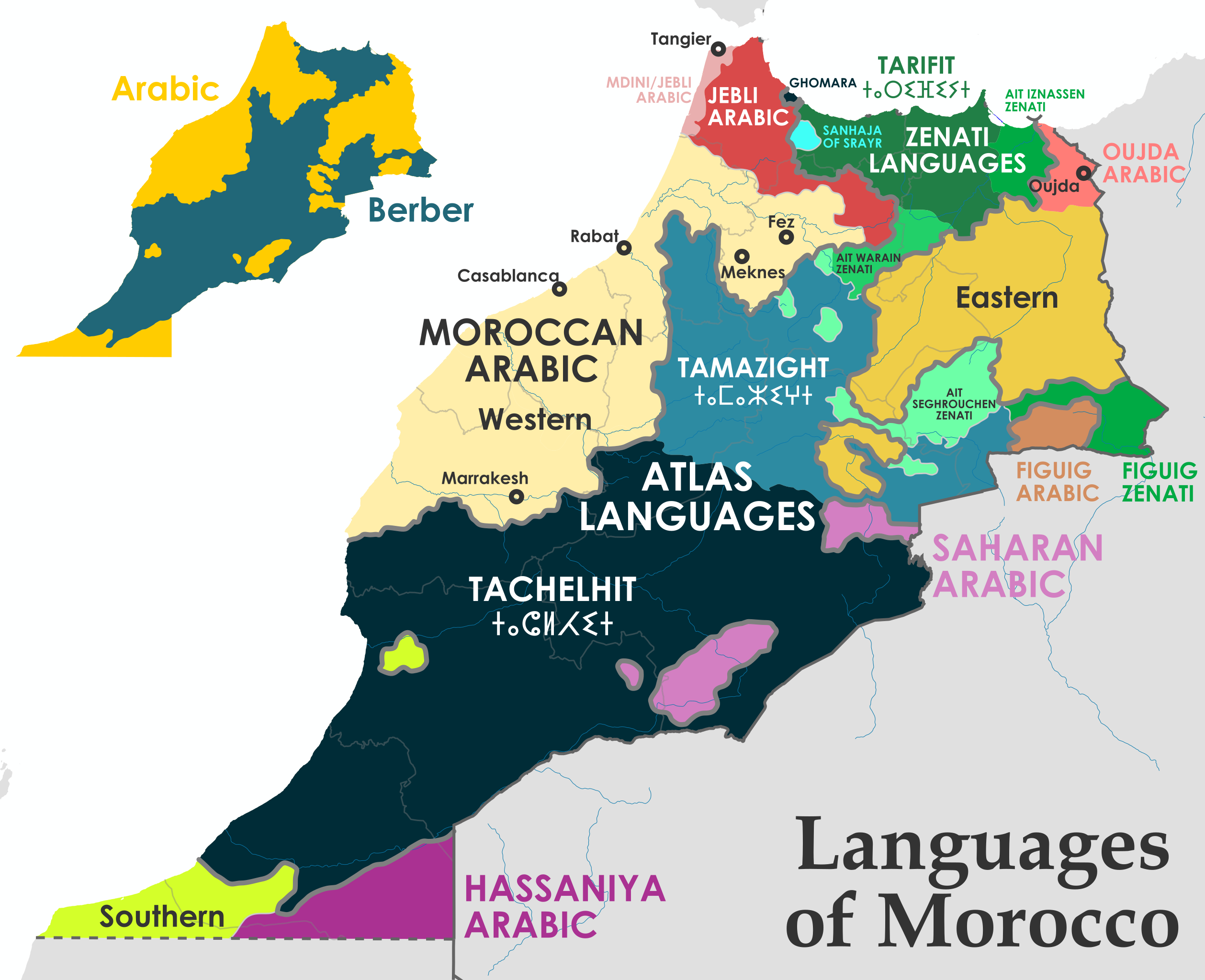 What Languages Do Moroccans Speak (Morocco's 3 Main Dialects)