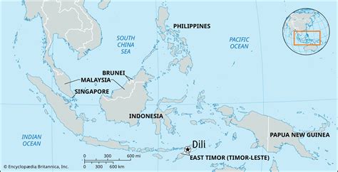 Where Is Dili Located On A Map
