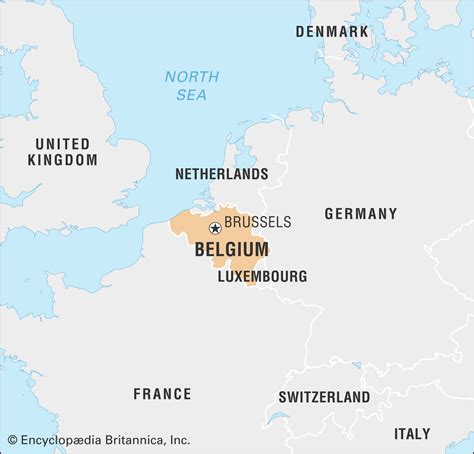 Where Is Located Belgium