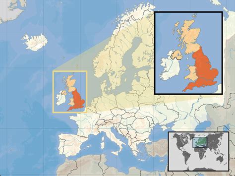 Where Is Located England