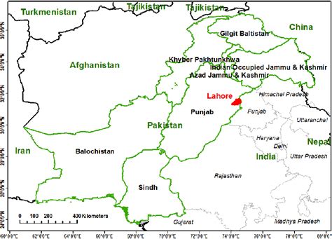 Where Is Located Lahore