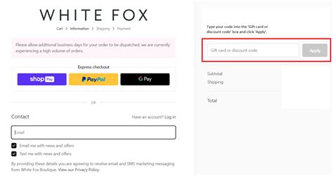 Top White Fox Discount Code 2023 Sneak Peek!