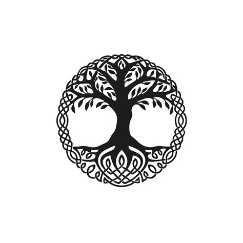 Yggdrasil Symbol Tattoo